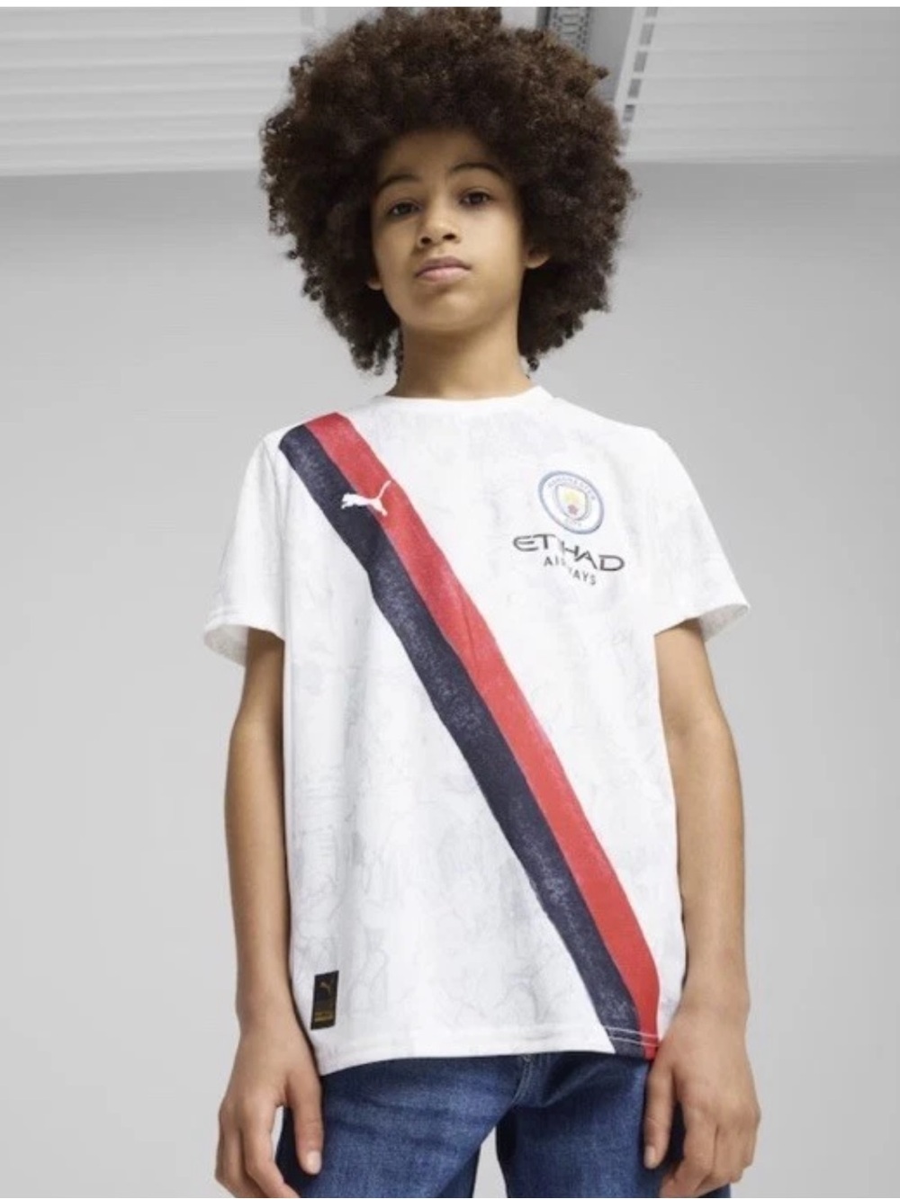 Manchester City Puma x KidSuper Youth 2025 Jersey $79